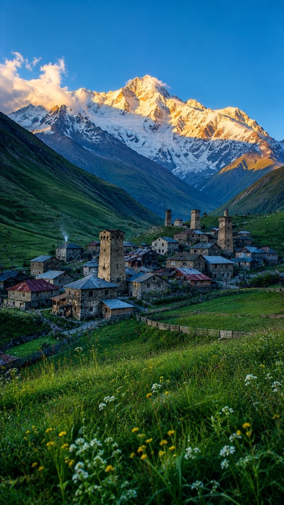 Medieval Svan Towers